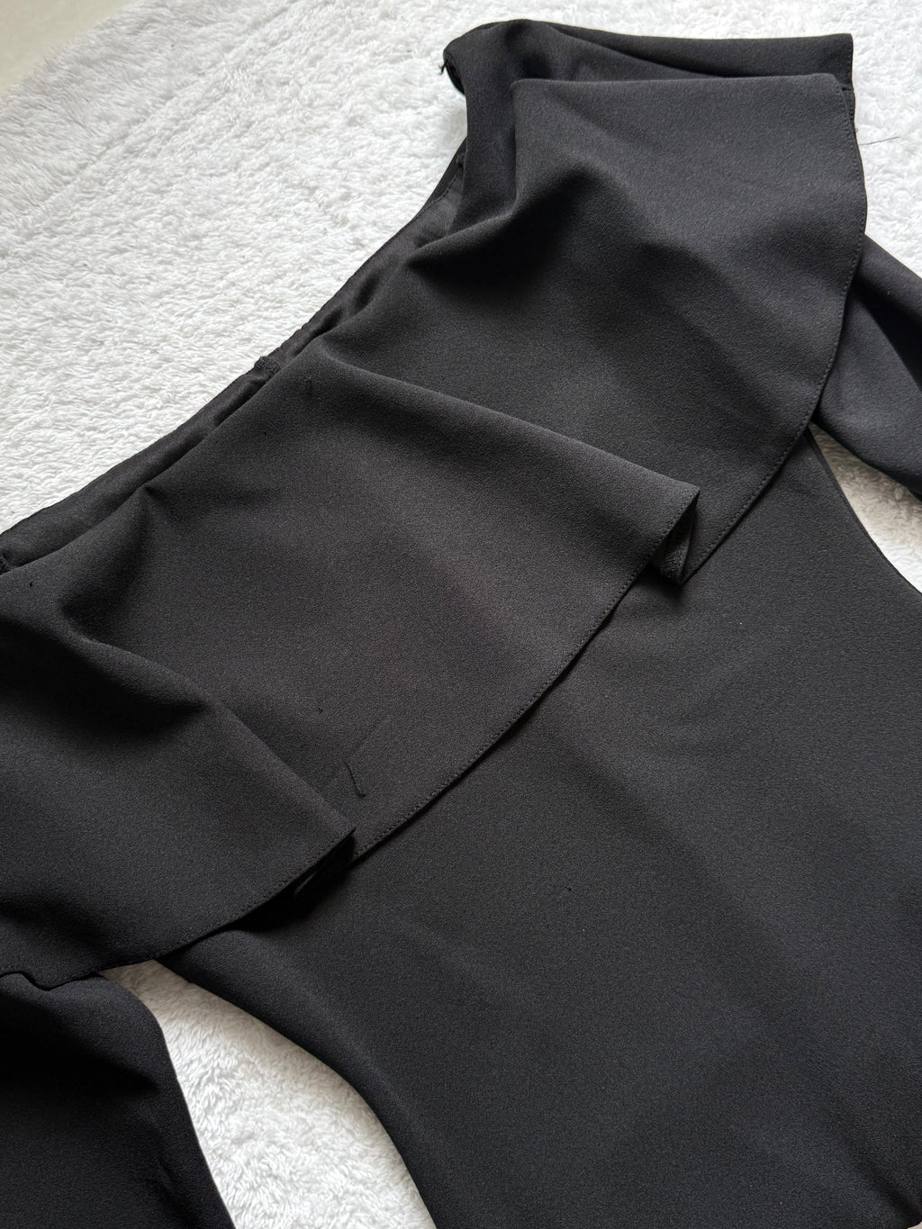 ADLIB Off-Shoulder Black Dress