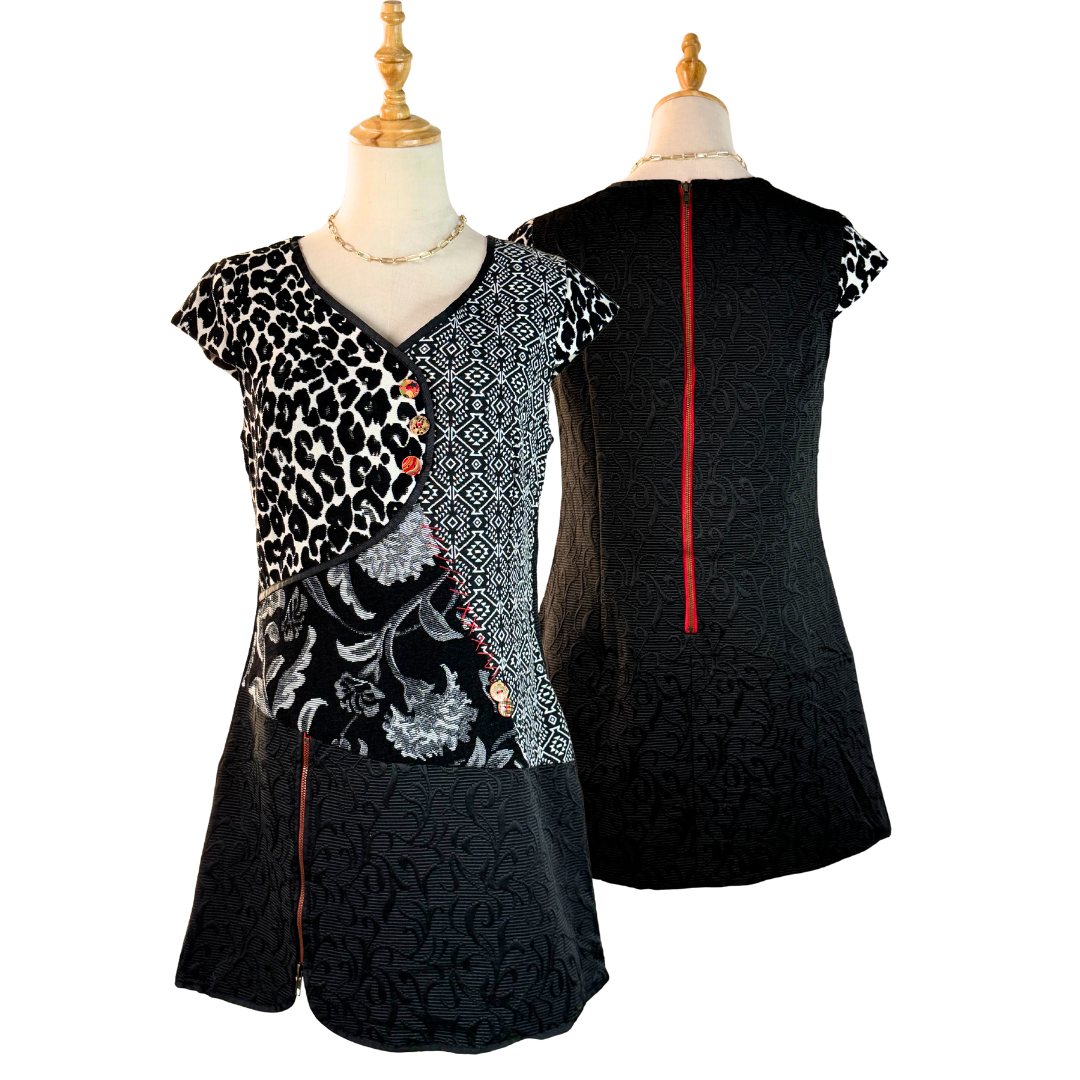 Joe Browns Quirky Patchwork Tunic Dress | UK 8 - WITH TAGS