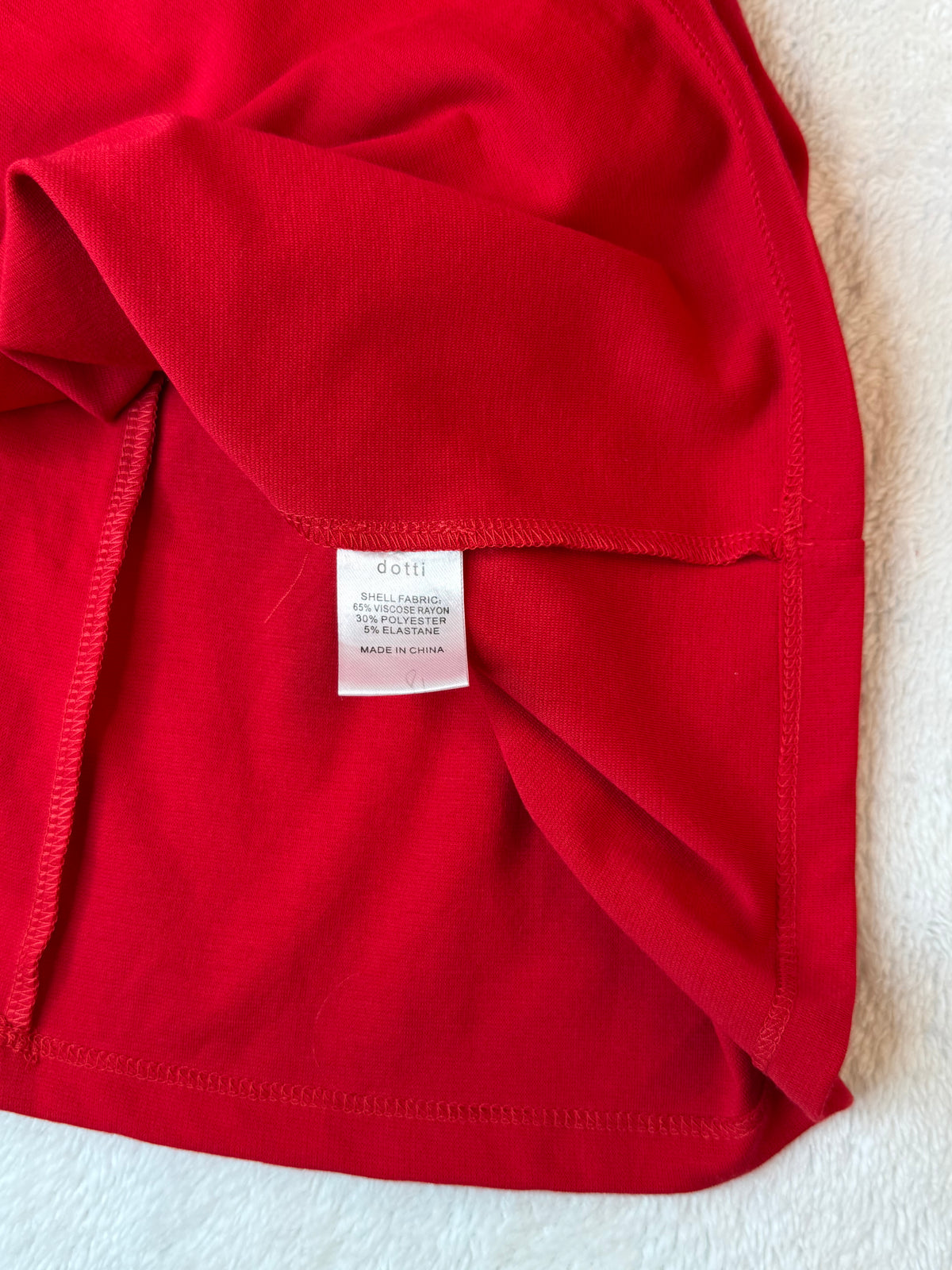 Dotti Red Skater Mini Dress  | UK 6