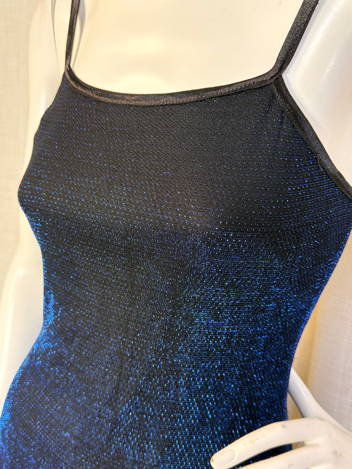 New Look Shimmer Metallic Cami Slip Mini Dress - UK 10 / EU 38