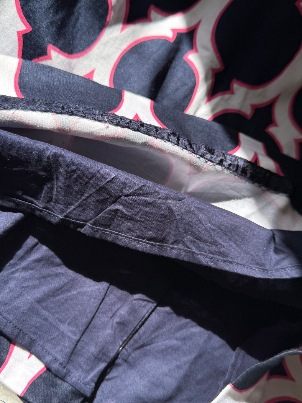 CROWN & IVY Geometric Print Shift Dress (15 AED) - Preloved UK 12