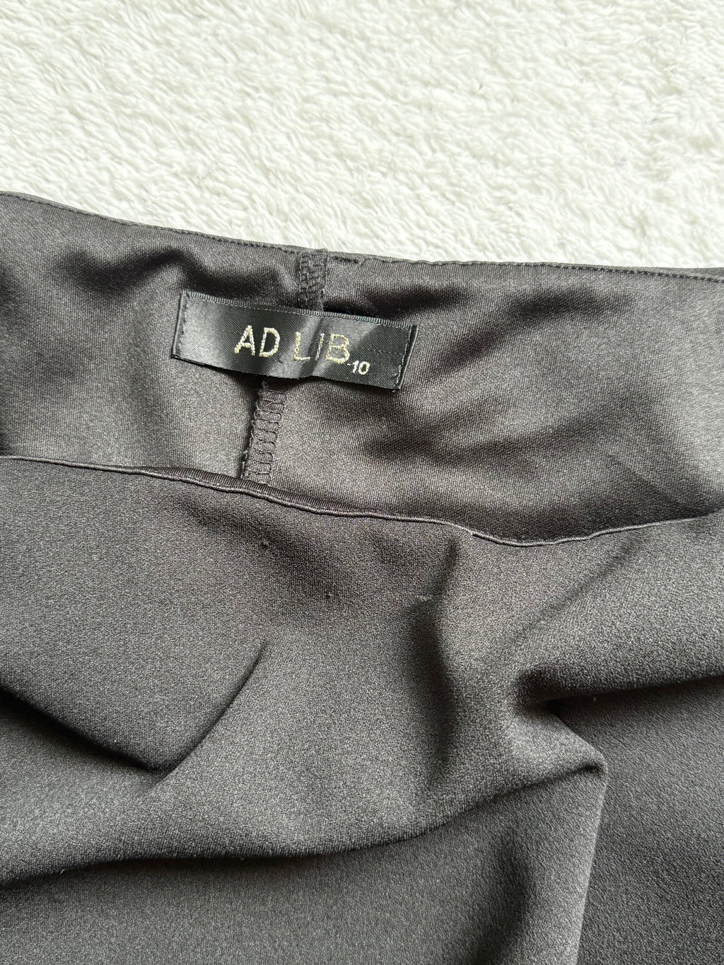 ADLIB Off-Shoulder Black Dress