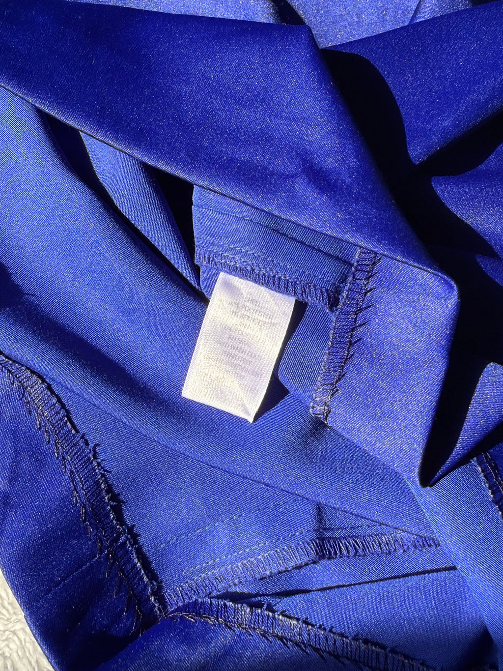 London Times -  Royal Blue Dress with Cut-Out Neck | UK 4 (Sustainable Find)