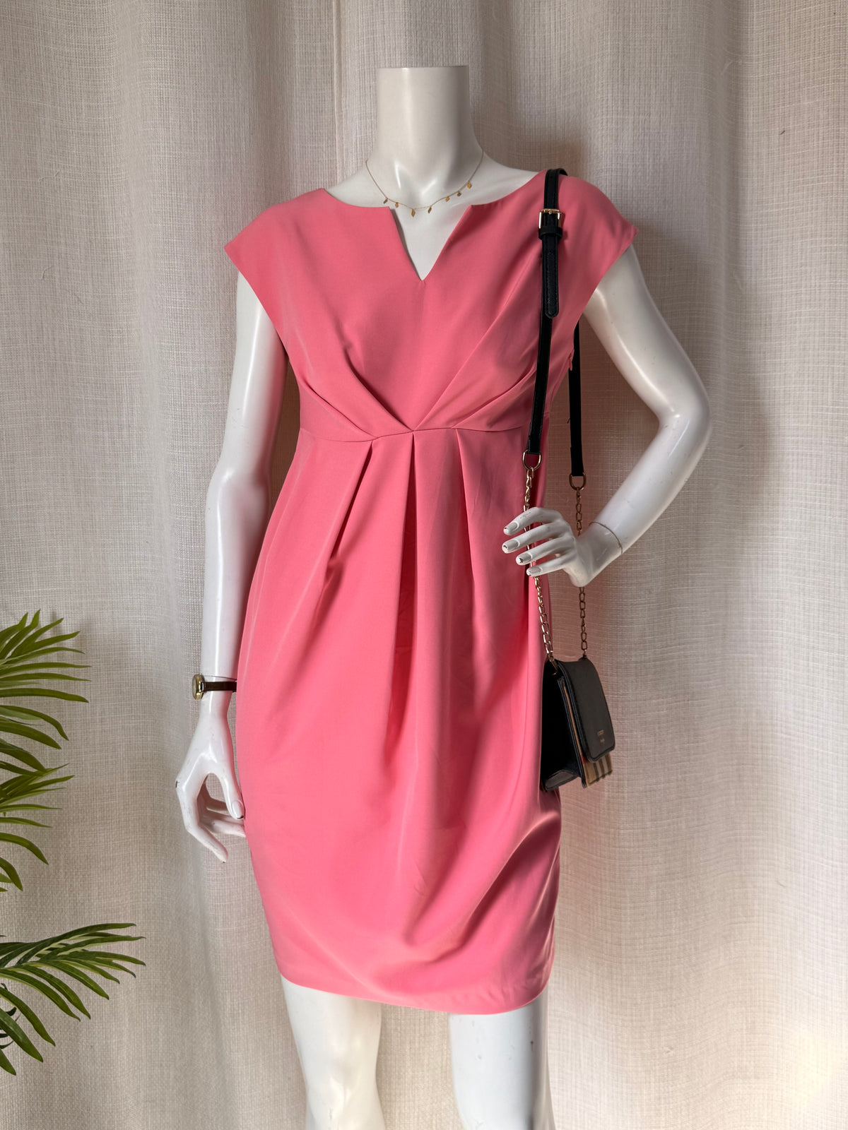 9FASHION Raspberry Pink Tulip Dress | Size S/M | NWT