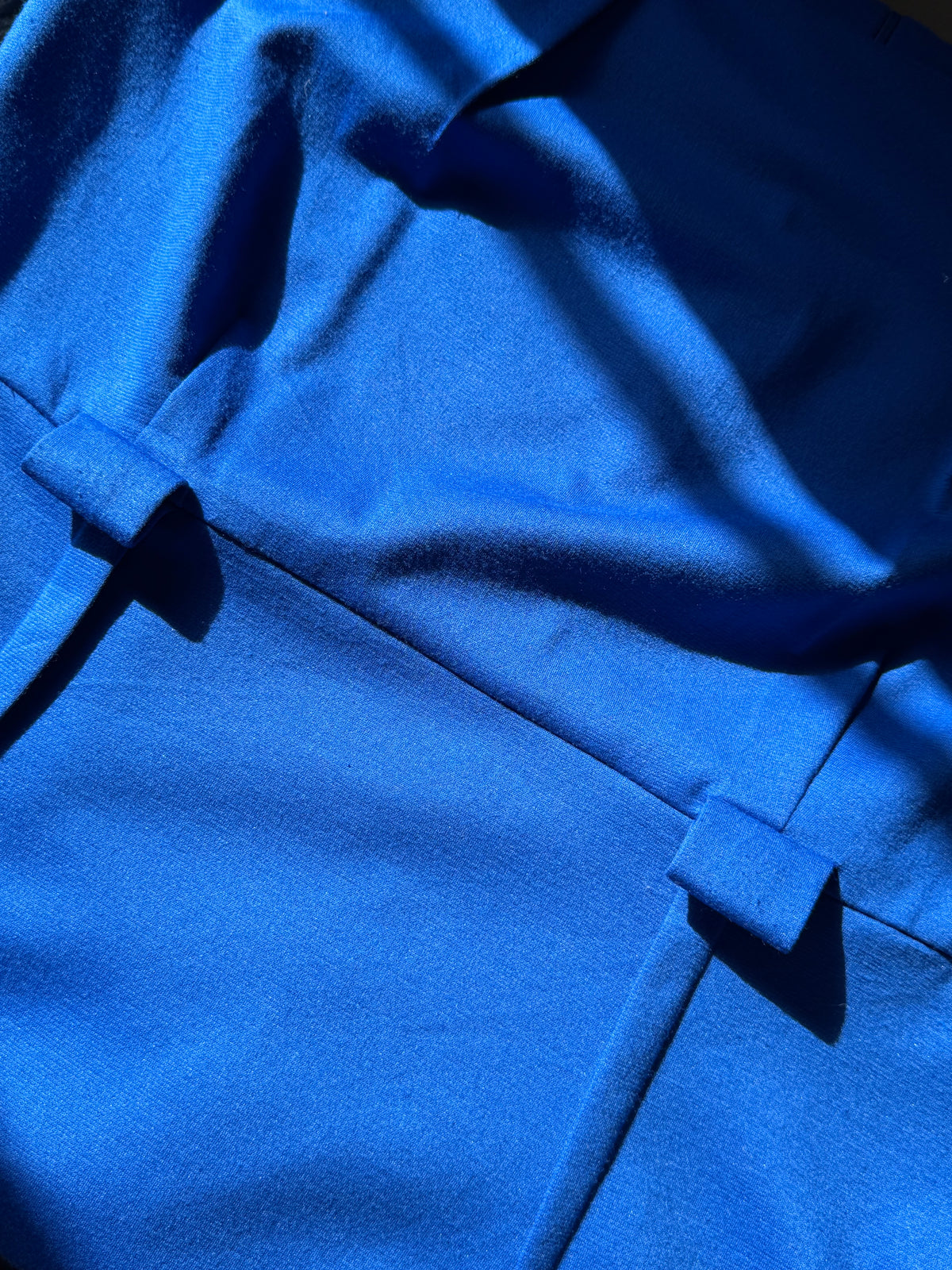 IPOPSY Vibrant Blue Day Dress | UK 16 (Preloved)