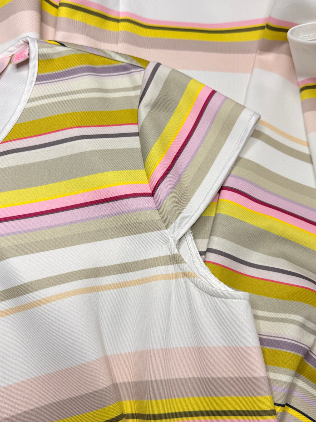 Legit Authentic Ted Baker "Sew in Love" Striped Fit & Flare Skater Dress (Size 2 / UK 10)